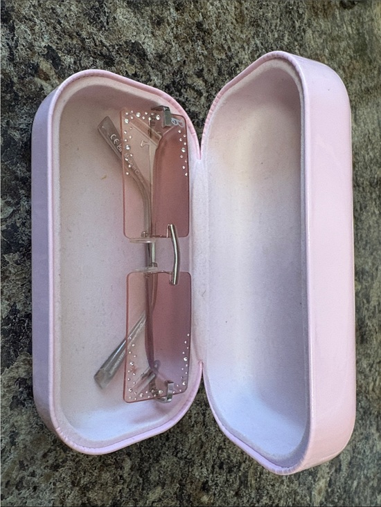 Barbie Accessories - Barbie Pink Rimless Sunglasses with Crystal Accents